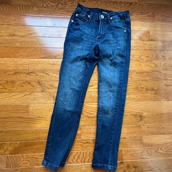 Hudson Girls Denim Jeans, Size 8, Adjustable Waist - Picture 2 of 6